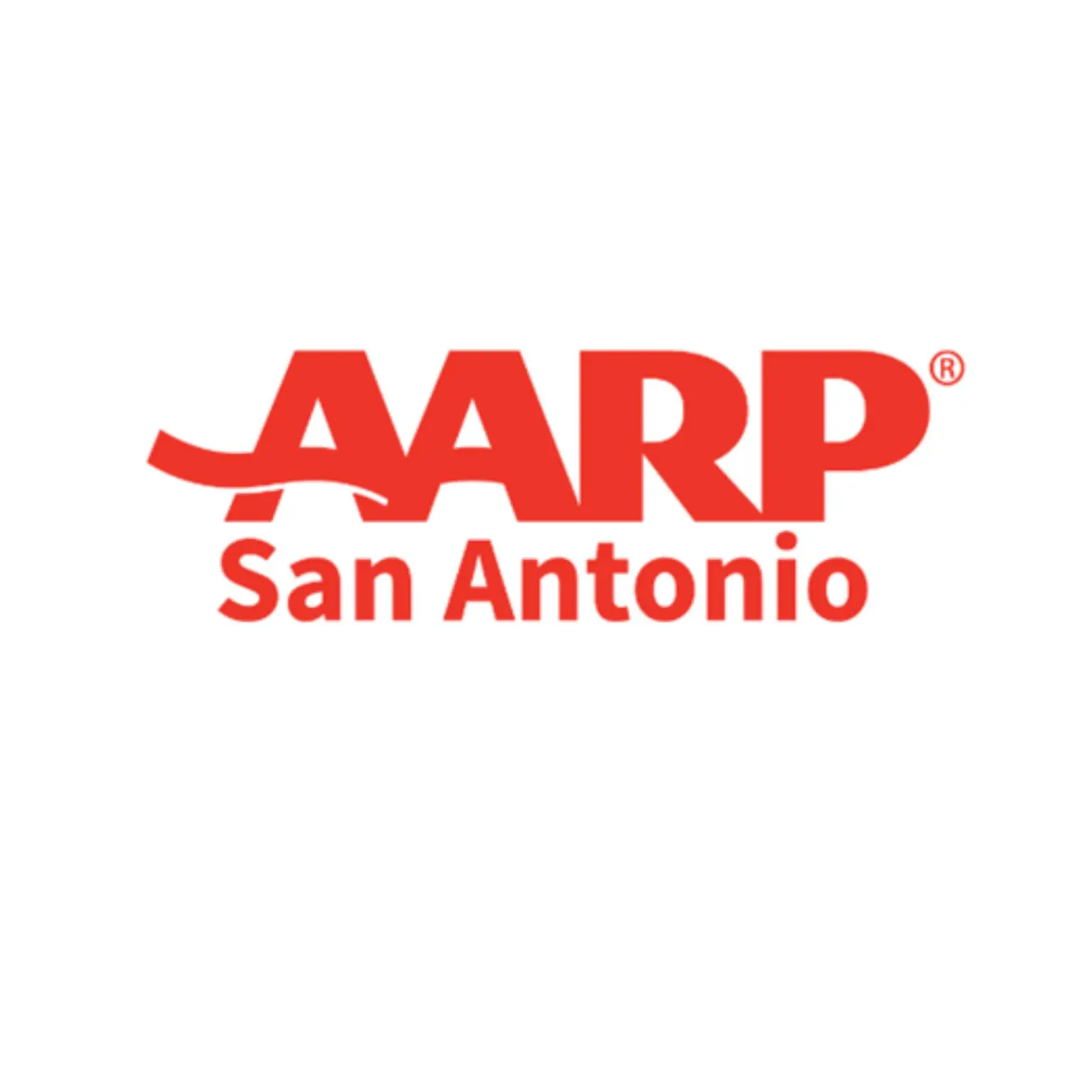 Red AARP San Antonio logo